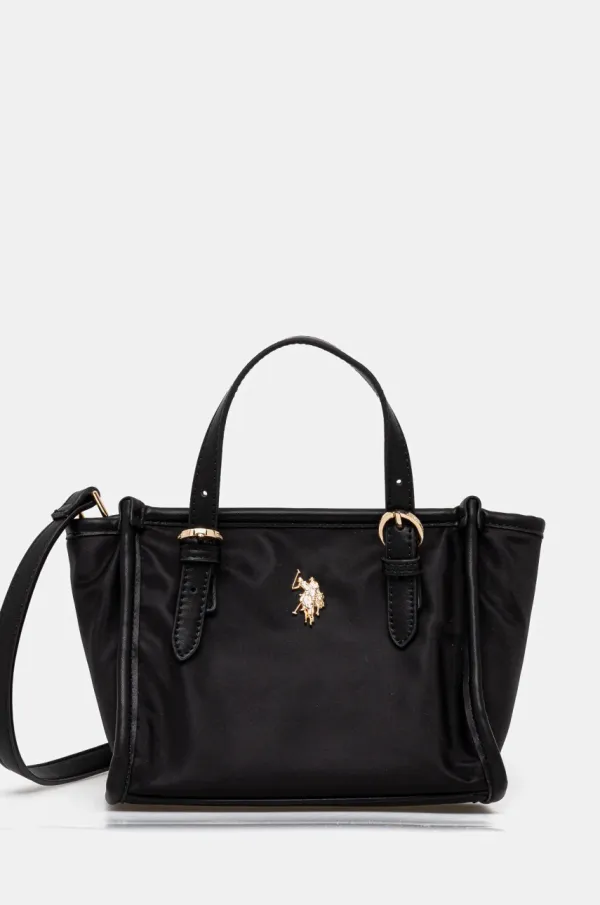 U.S. Polo Assn. Torbica U.S. Polo Assn. HOUSTON črna barva, BEUHU6391WIP