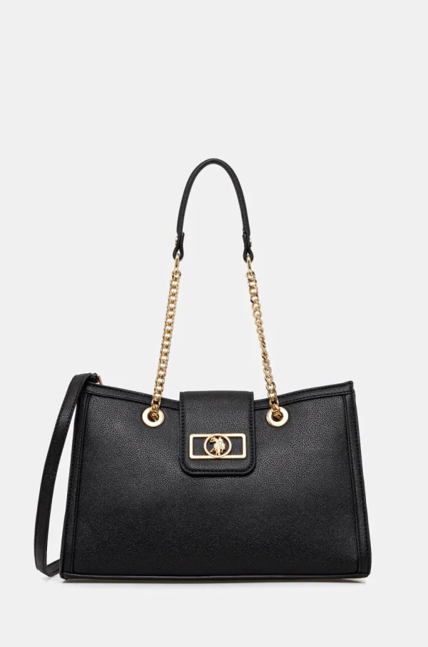 U.S. Polo Assn. Torbica U.S. Polo Assn. JONES CHIC črna barva, BIUJ86451WVP