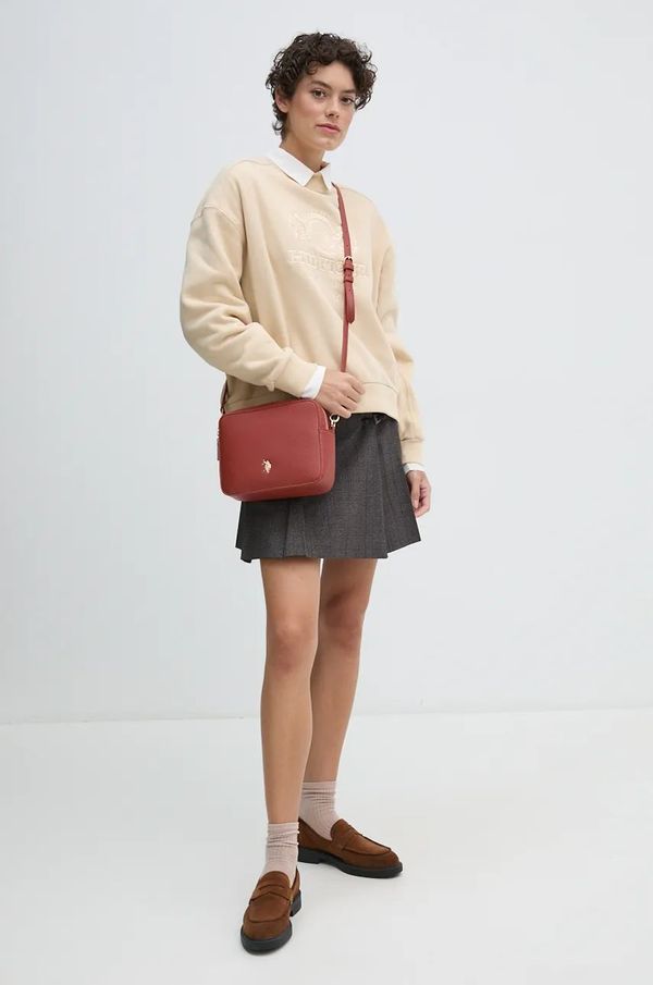 U.S. Polo Assn. Torbica U.S. Polo Assn. New Mansion rdeča barva, BIUE58496WVP