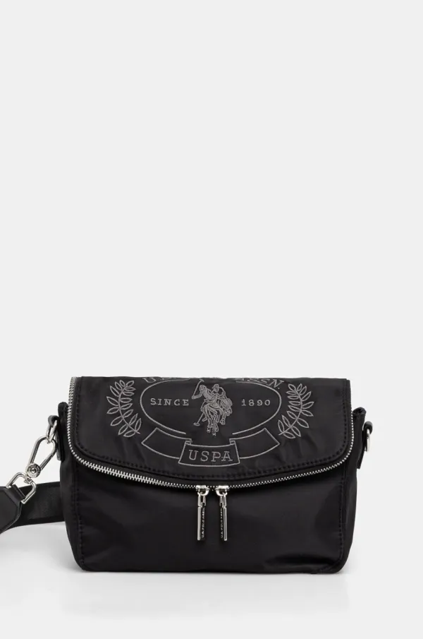 U.S. Polo Assn. Torbica U.S. Polo Assn. SPRINGFIELD črna barva, BEUPA6003WIP