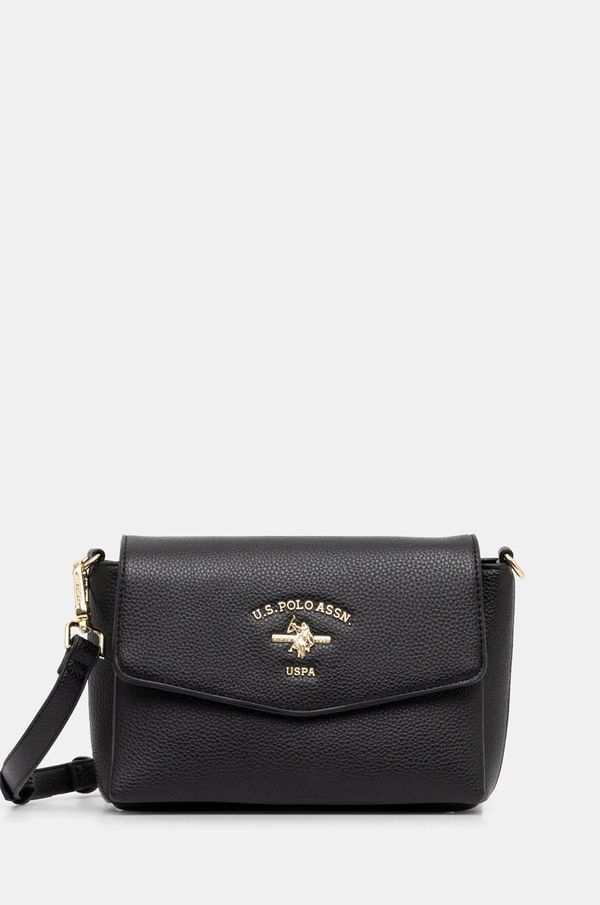 U.S. Polo Assn. Torbica U.S. Polo Assn. Stanford črna barva, BIUSS6213WVP