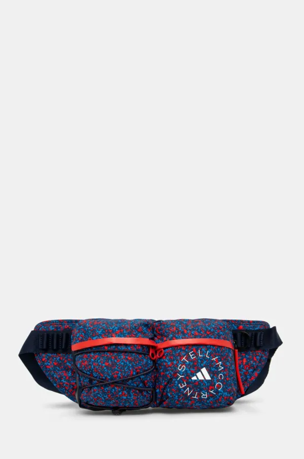 adidas by Stella McCartney Torbica za okoli pasu adidas by Stella McCartney mornarsko modra barva, JI9927