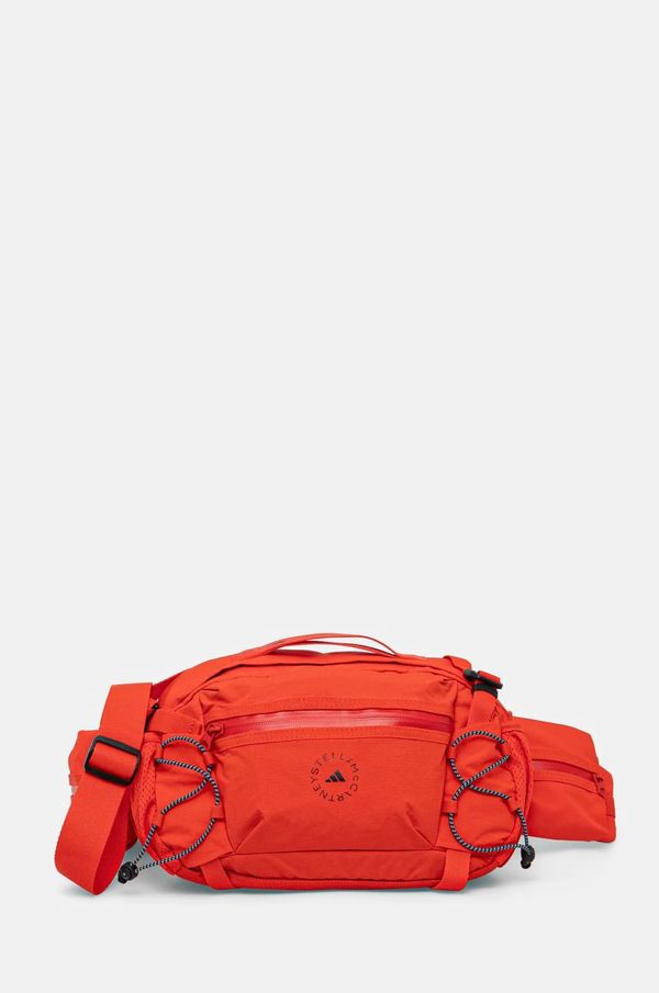 adidas by Stella McCartney Torbica za okoli pasu adidas by Stella McCartney rdeča barva, JN7103