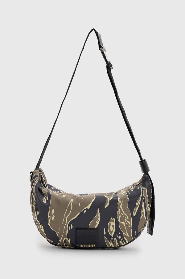 AllSaints Torbica za okoli pasu AllSaints KOY zelena barva, M004XA