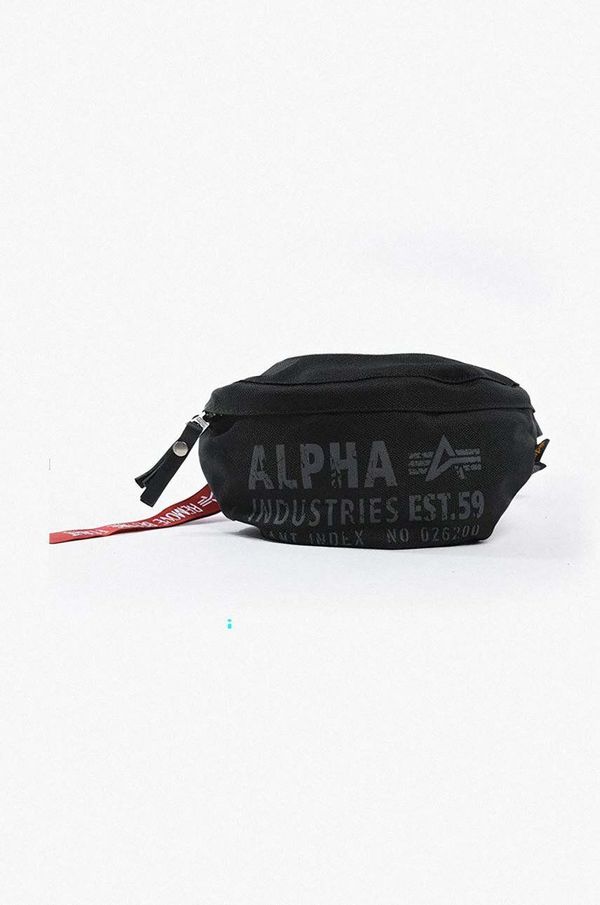 Alpha Industries Torbica za okoli pasu Alpha Industries črna barva