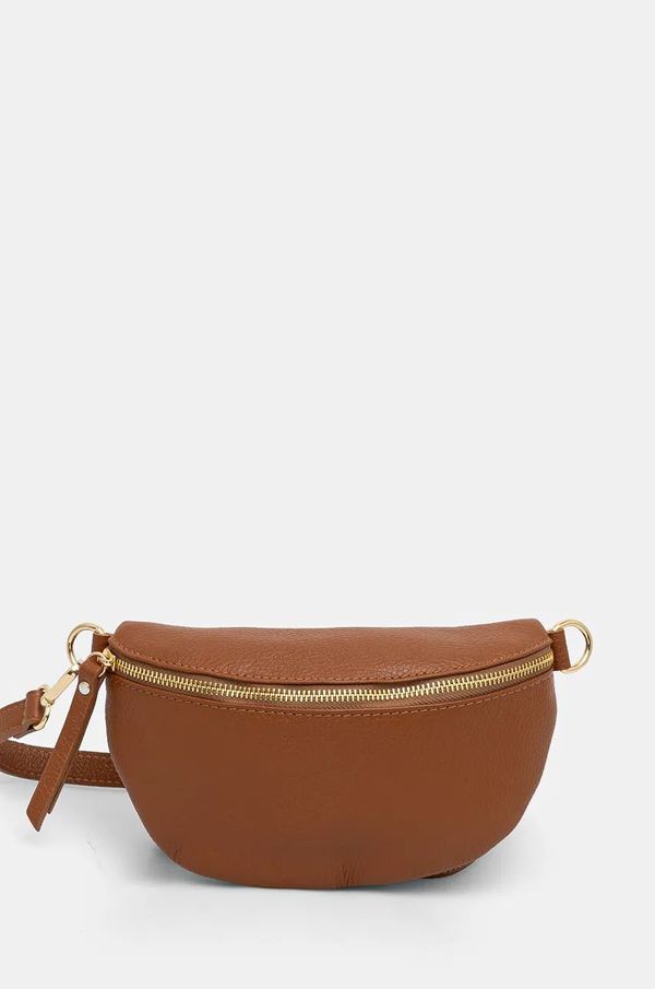 Answear Lab Torbica za okoli pasu Answear Lab rjava barva