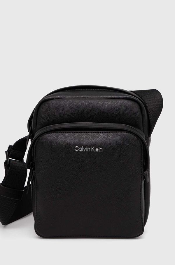 Calvin Klein Torbica za okoli pasu Calvin Klein črna barva, K50K511863