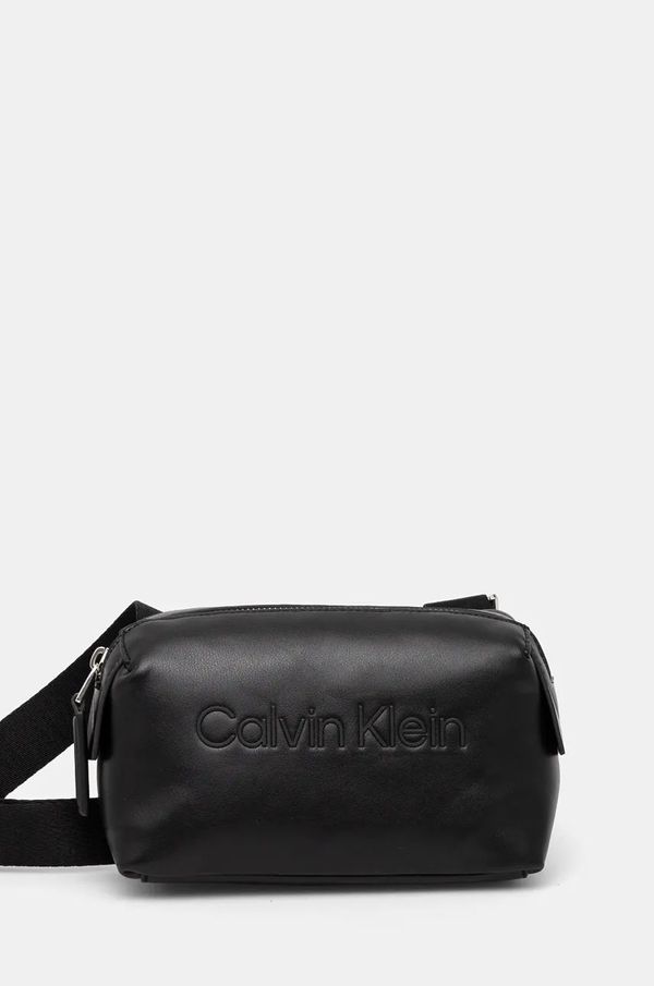 Calvin Klein Torbica za okoli pasu Calvin Klein črna barva, K50K512539