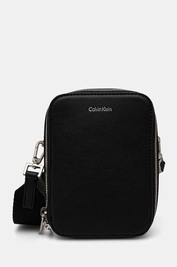 Calvin Klein Torbica za okoli pasu Calvin Klein črna barva, K50K512747