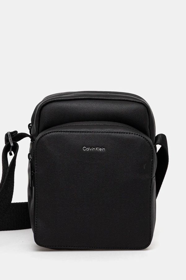 Calvin Klein Torbica za okoli pasu Calvin Klein črna barva, K50K512763