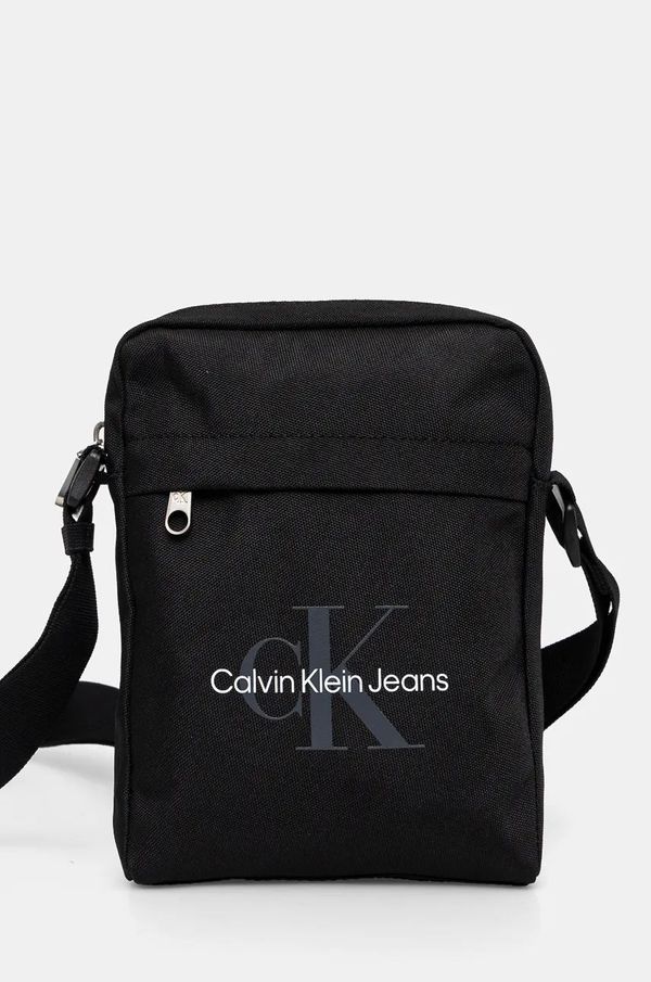 Calvin Klein Jeans Torbica za okoli pasu Calvin Klein Jeans črna barva, K50K512011