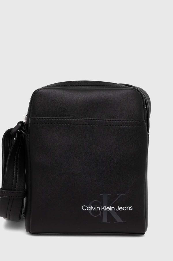 Calvin Klein Jeans Torbica za okoli pasu Calvin Klein Jeans črna barva, K50K512025