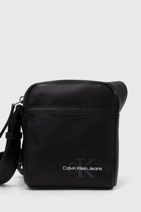 Calvin Klein Jeans Torbica za okoli pasu Calvin Klein Jeans črna barva, K50K512032