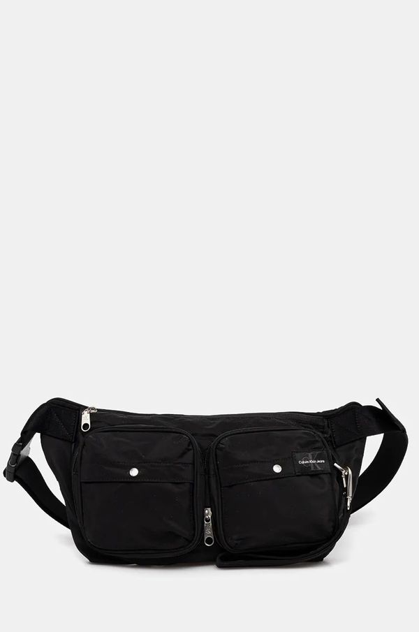 Calvin Klein Jeans Torbica za okoli pasu Calvin Klein Jeans črna barva, K50K512573