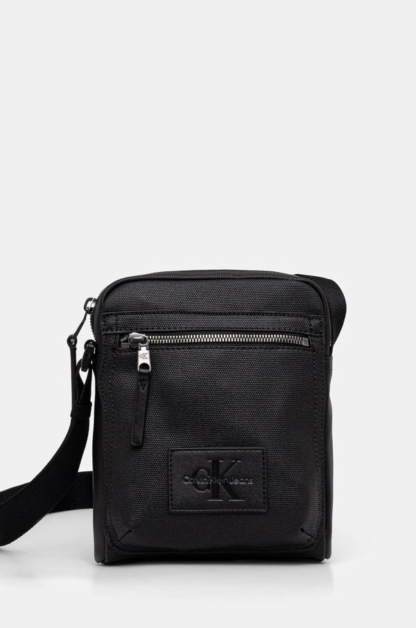 Calvin Klein Jeans Torbica za okoli pasu Calvin Klein Jeans črna barva, K50K512995