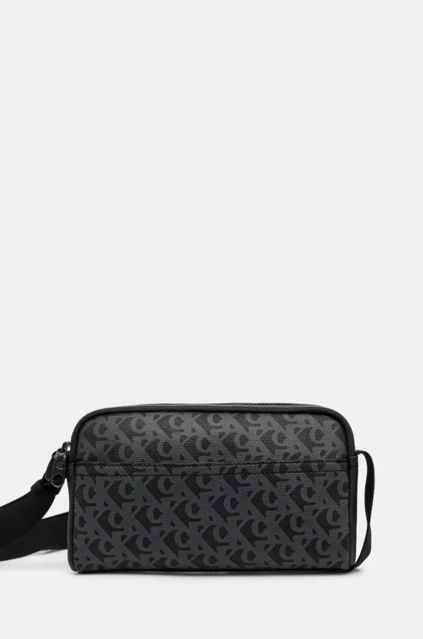 Calvin Klein Jeans Torbica za okoli pasu Calvin Klein Jeans črna barva, LV04G3114G