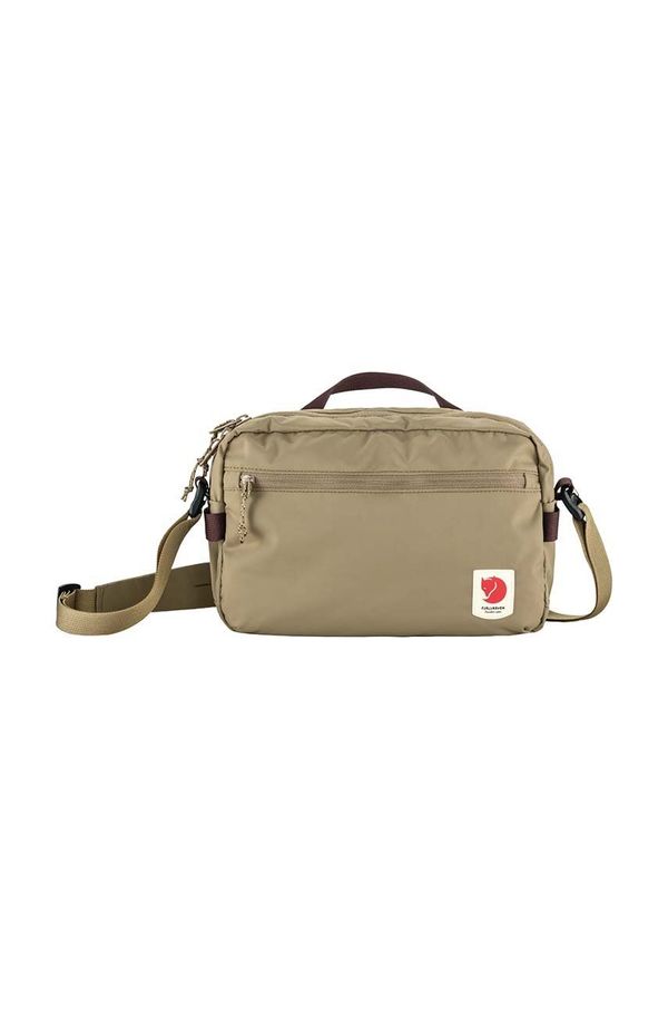 Fjallraven Torbica za okoli pasu Fjallraven High Coast Crossbody siva barva, F23227