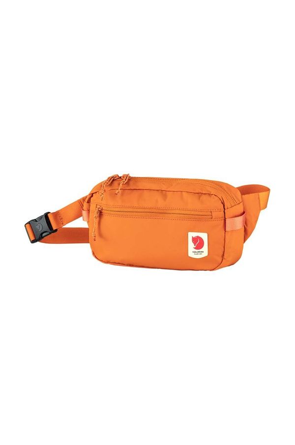 Fjallraven Torbica za okoli pasu Fjallraven High Coast Hip Pack F23223.207 oranžna barva