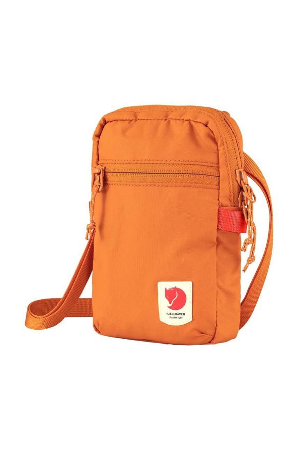 Fjallraven Torbica za okoli pasu Fjallraven High Coast oranžna barva