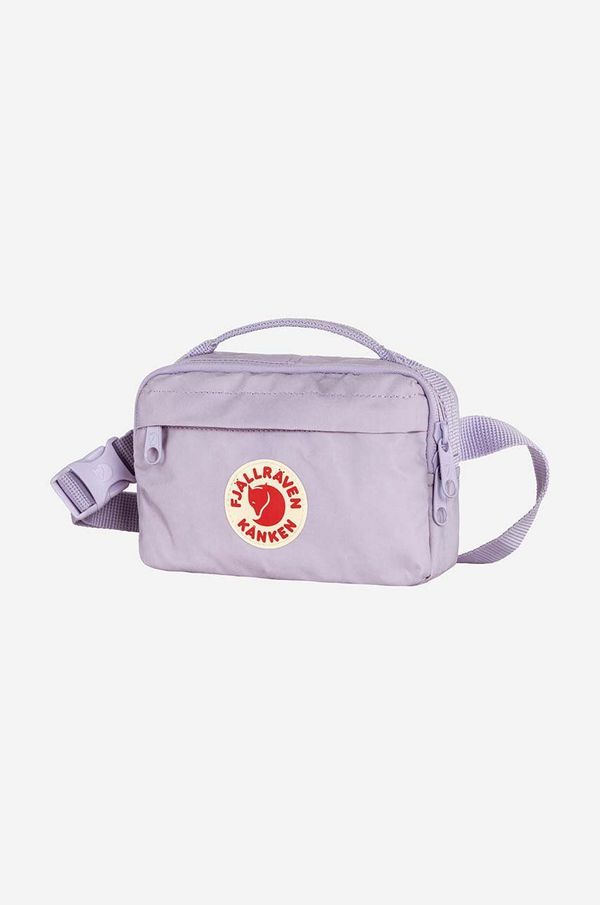 Fjallraven Torbica za okoli pasu Fjallraven Kanken Hip Pack vijolična barva