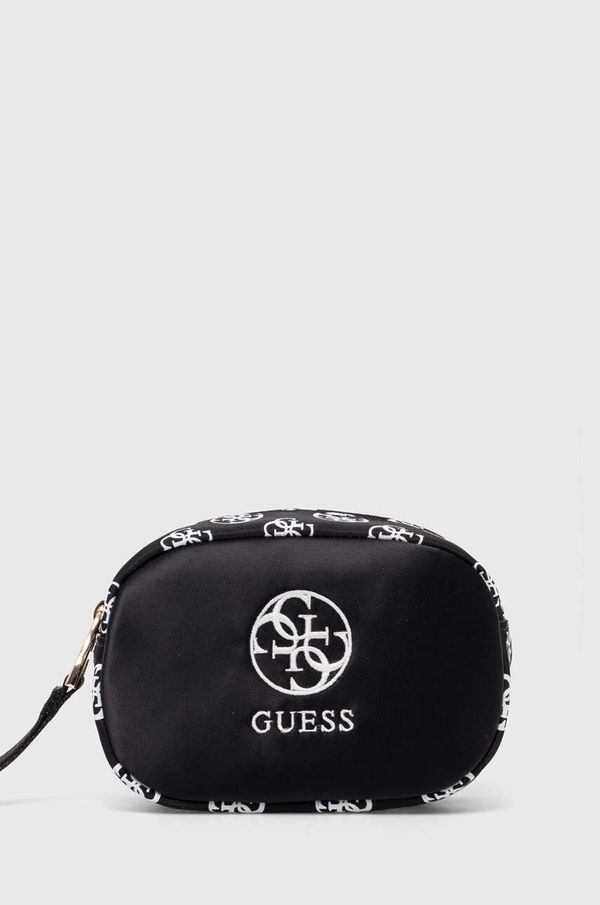 Guess Torbica za okoli pasu Guess POUCH črna barva, V4YZ07 WG8Z0