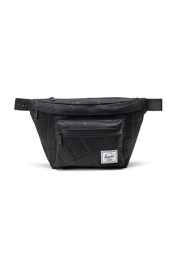 Herschel Torbica za okoli pasu Herschel Pop Quiz Hip Pack črna barva, 11406-06495-OS