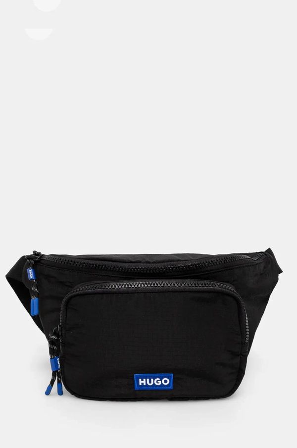 Hugo Blue Torbica za okoli pasu Hugo Blue črna barva, 50529435