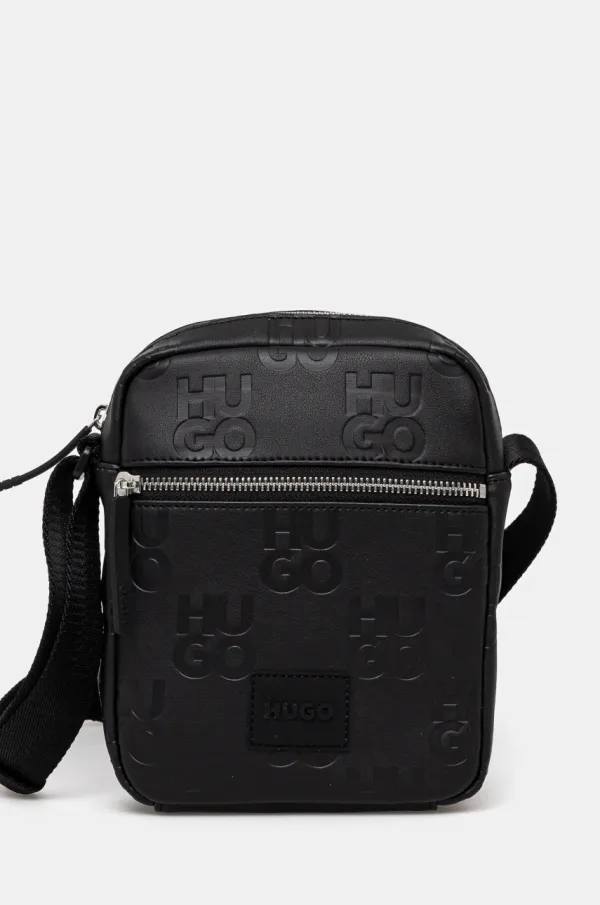 HUGO Torbica za okoli pasu HUGO črna barva, 50535732