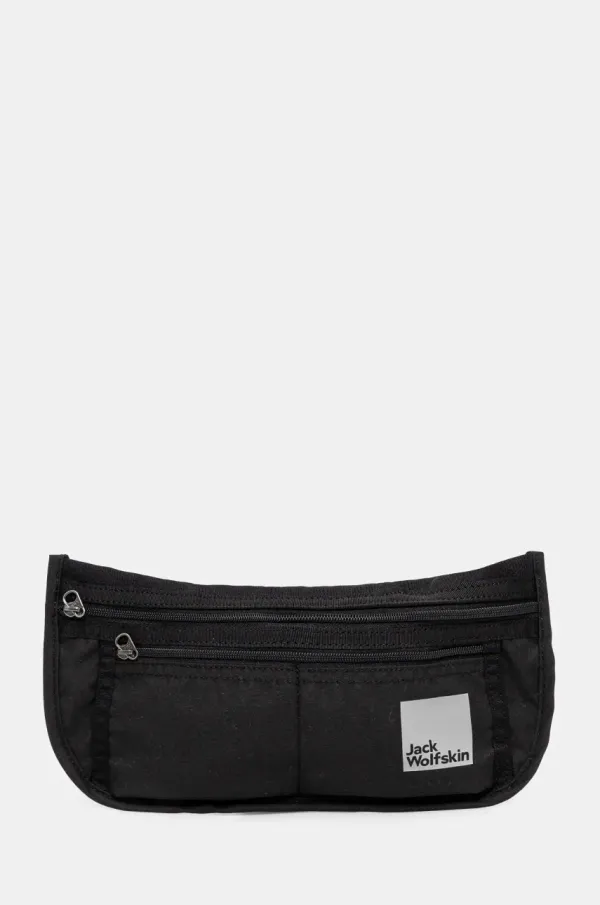 Jack Wolfskin Torbica za okoli pasu Jack Wolfskin črna barva, 8006742