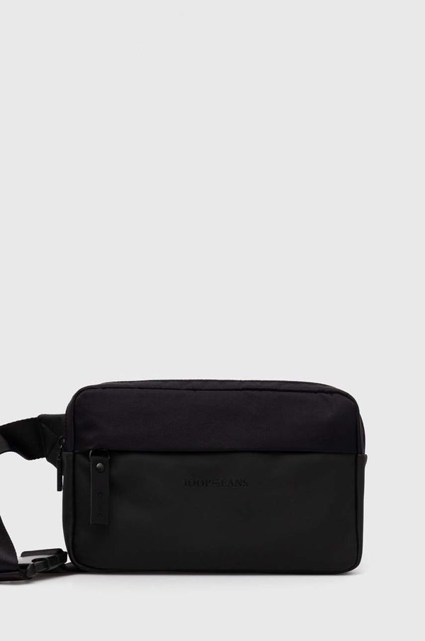 Joop! Torbica za okoli pasu Joop! Atessa Lino črna barva, 4130000988