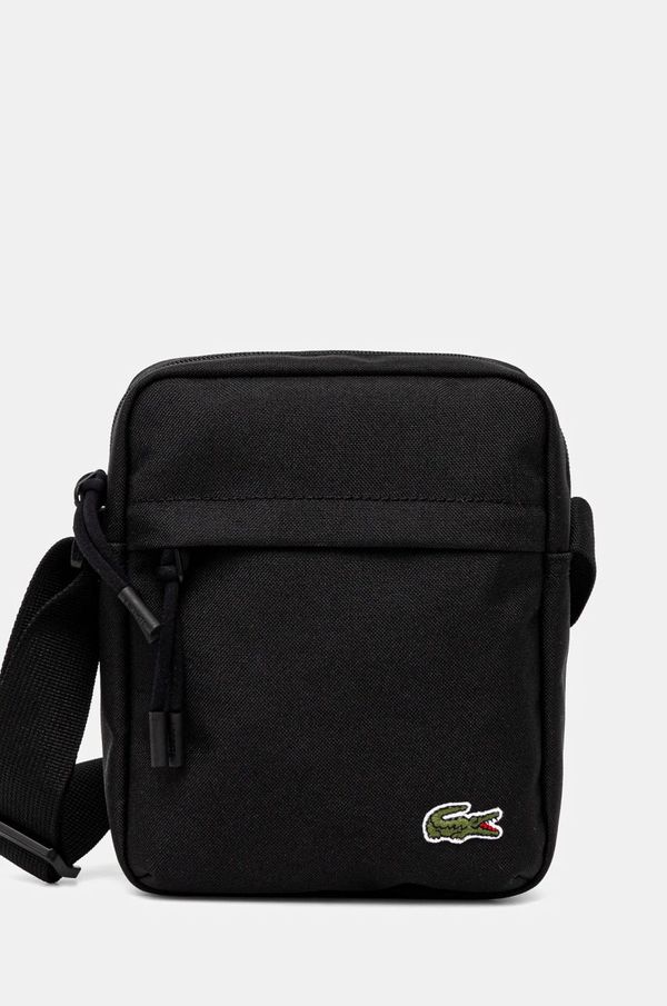 Lacoste Torbica za okoli pasu Lacoste črna barva, NU4788NE