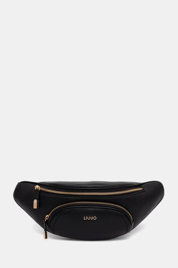 Liu Jo Torbica za okoli pasu Liu Jo črna barva, AA5162 E0058