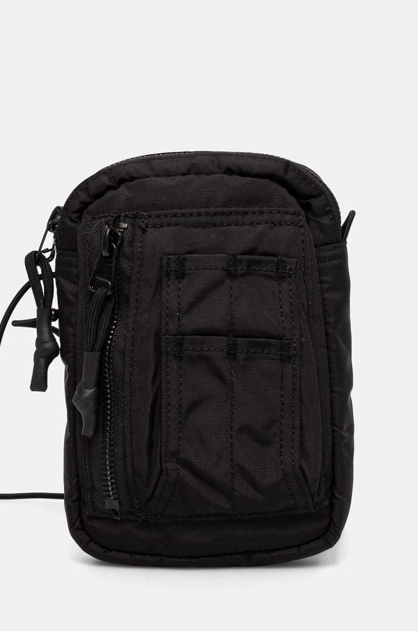 Maharishi Torbica za okoli pasu Maharishi Maha Ma Pocket Pouch črna barva, 1117.BLACK