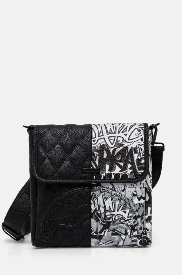 Sprayground Torbica za okoli pasu Sprayground črna barva, 910B6843NSZ
