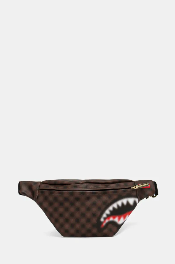 Sprayground Torbica za okoli pasu Sprayground rjava barva, 910B6850NSZ