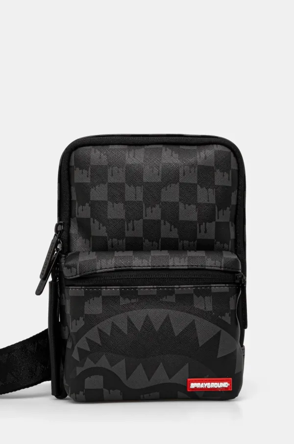 Sprayground Torbica za okoli pasu Sprayground siva barva, 910B6855NSZ