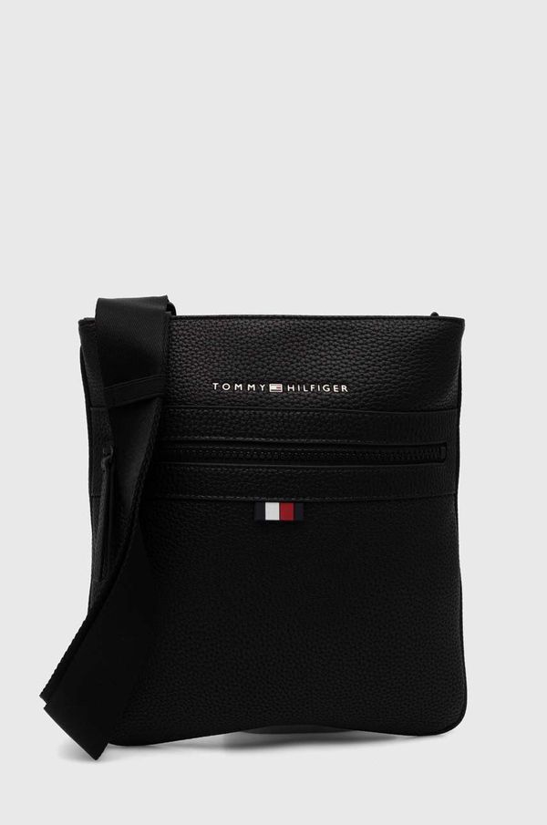 Tommy Hilfiger Torbica za okoli pasu Tommy Hilfiger črna barva, AM0AM09506