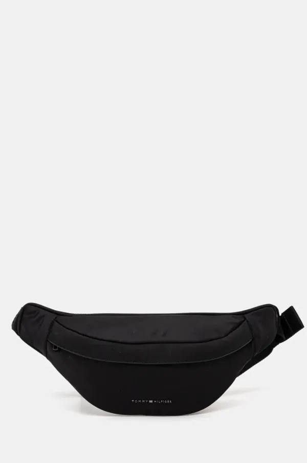 Tommy Hilfiger Torbica za okoli pasu Tommy Hilfiger črna barva, AM0AM13188