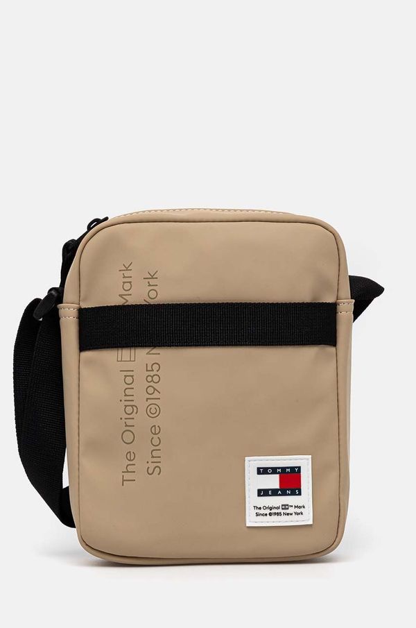 Tommy Jeans Torbica za okoli pasu Tommy Jeans bež barva, AM0AM12408