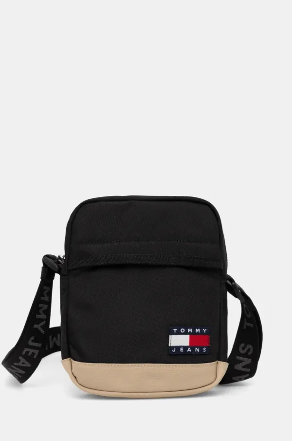 Tommy Jeans Torbica za okoli pasu Tommy Jeans črna barva, AM0AM13265