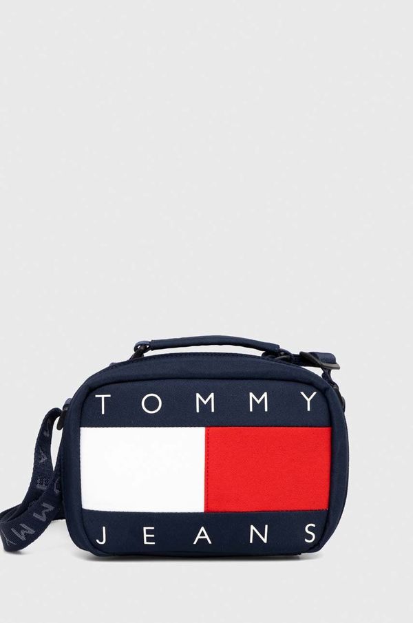 Tommy Jeans Torbica za okoli pasu Tommy Jeans mornarsko modra barva