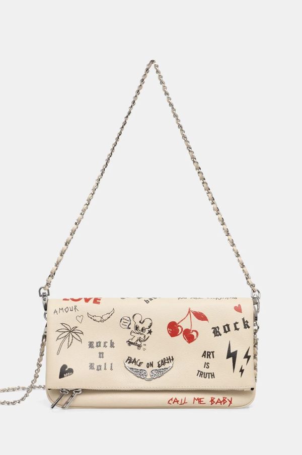 Zadig&Voltaire Torbica ZADIG&VOLTAIRE bež barva, LWBA03902