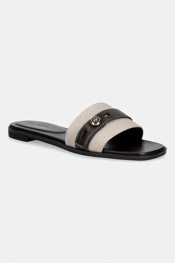 Tory Burch Tory Burch natikači z ravnim podplatom ženski Romy Slide