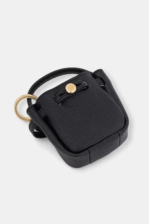 Tory Burch Tory Burch obesek za ključe ženski usnjen brez kamna Romy