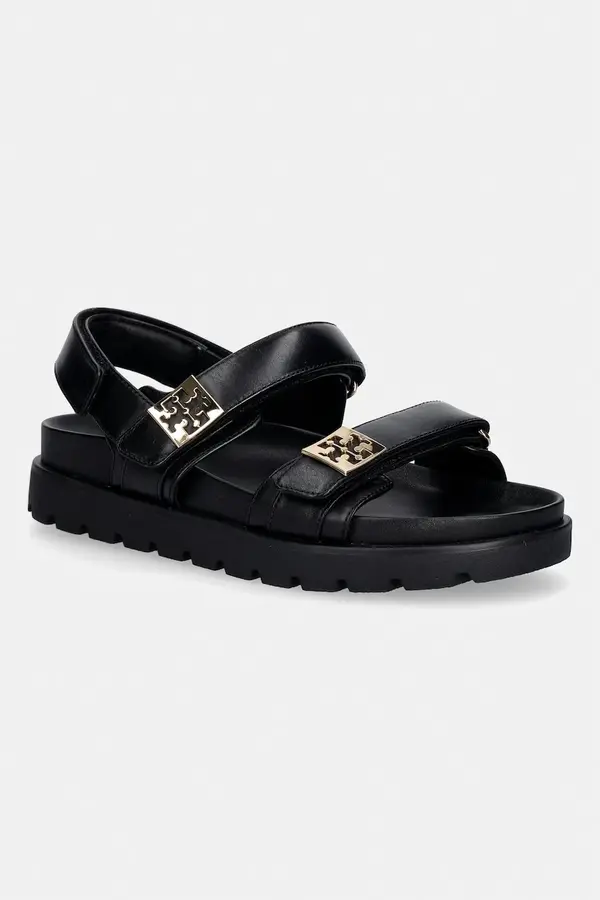 Tory Burch Tory Burch sandali ženski usnjeni Mellow Sport Sandal