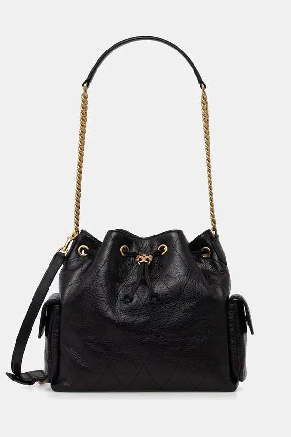 Tory Burch Tory Burch torbica - vreča ženska usnjena Charlie