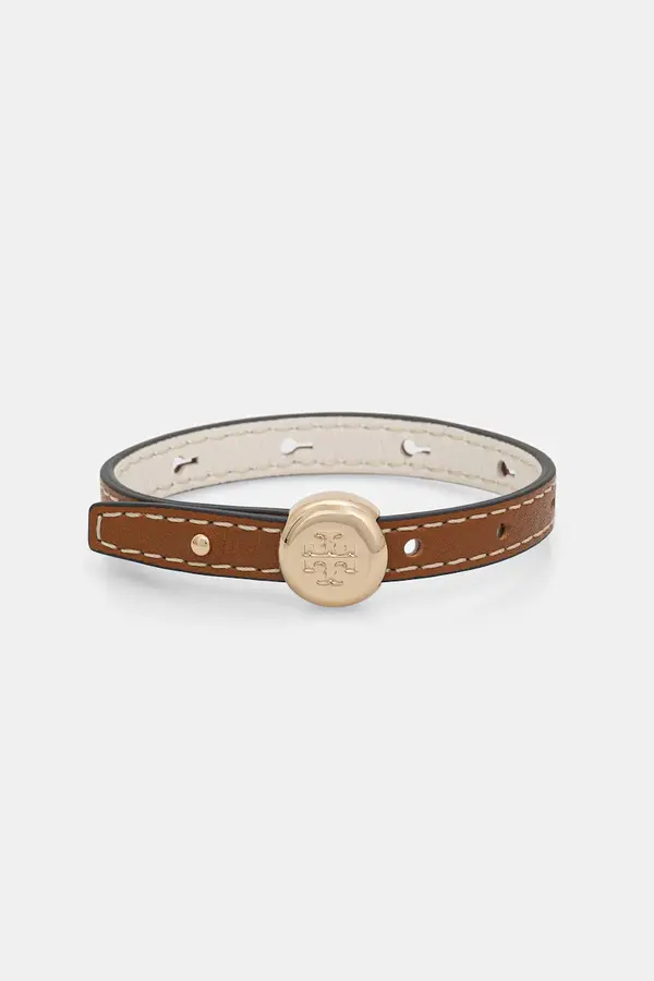 Tory Burch Tory Burch zapestnica ženska usnjena Icon