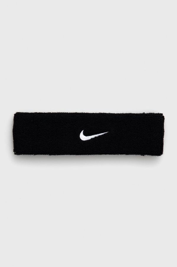 Nike Trak za lase Nike črna barva