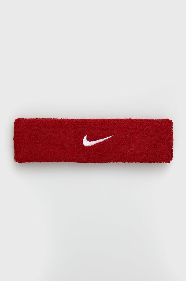 Nike Trak za lase Nike rdeča barva