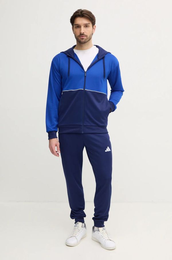 adidas Trenirka adidas DK TT TS moški, mornarsko modra barva, JI8892